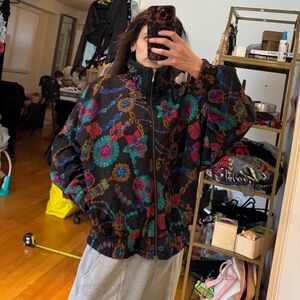 Vintage Lavon cotton lined windbreaker